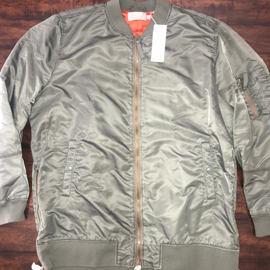 Men’s Vince Bomber Jacket.
